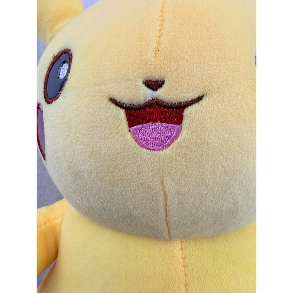Pokemon Pikachu Plush Stuffed Animal Yellow 10 inch Sitting Toy